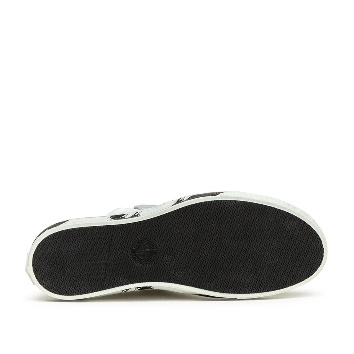 Stone Island Shadow Project Slip-On Mid Leather (Weiß) - Allike Store