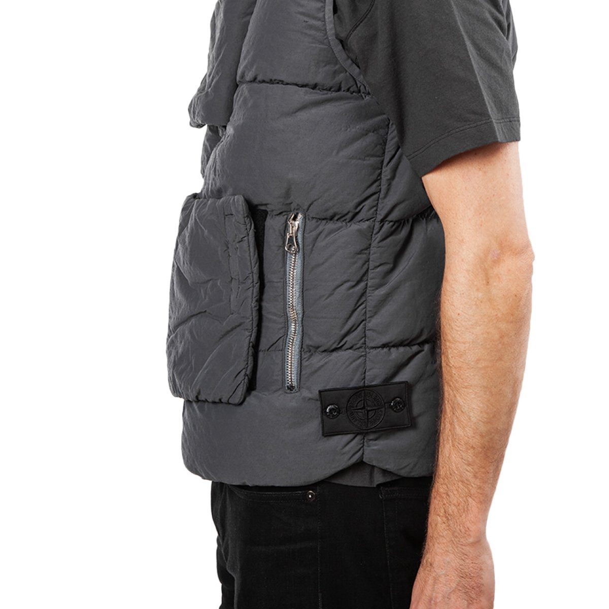 Stone Island Shadow Project Weste (Grau) - Allike Store