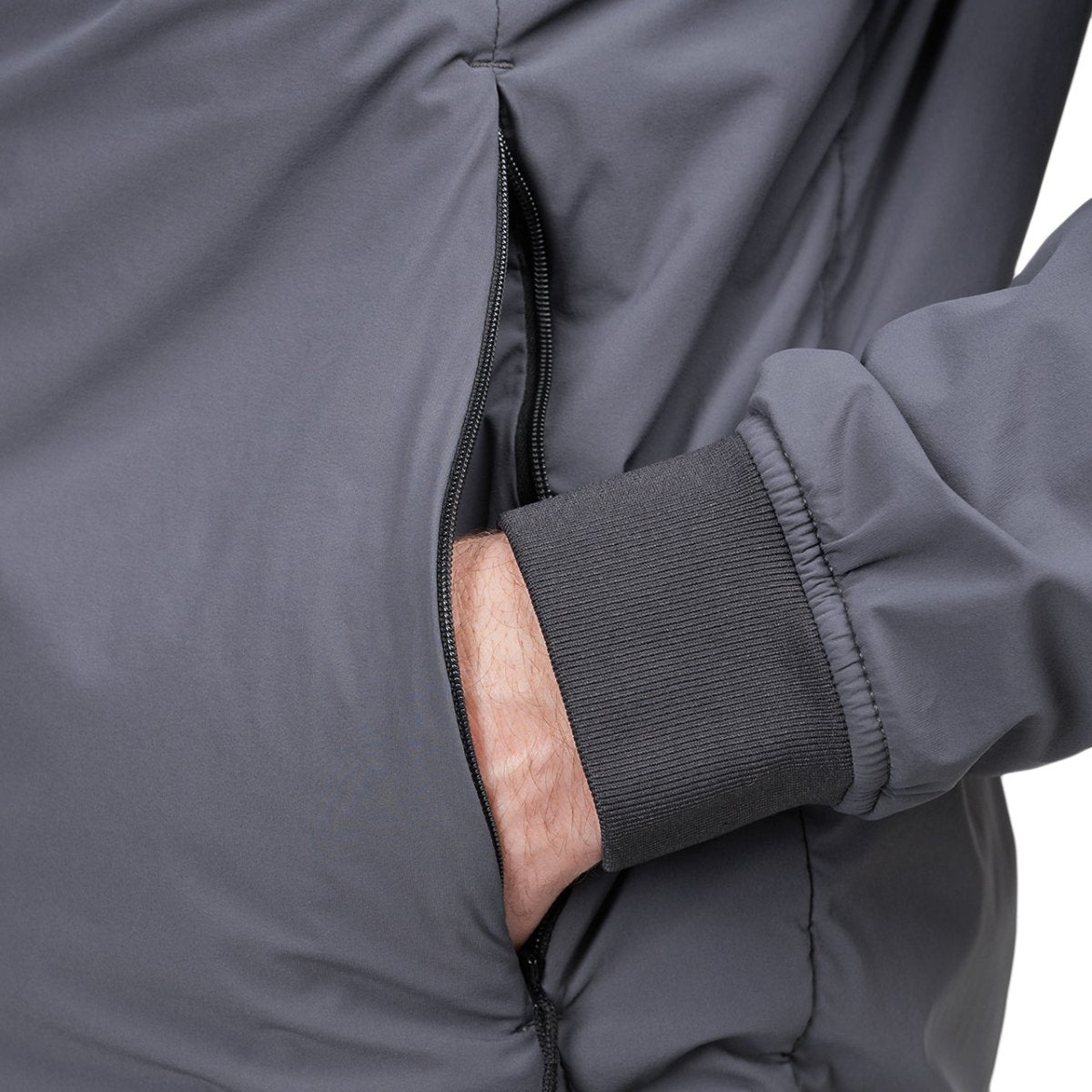 Stone Island Skin Touch Nylon-TC Jacket (Dunkelgrau) - Allike Store