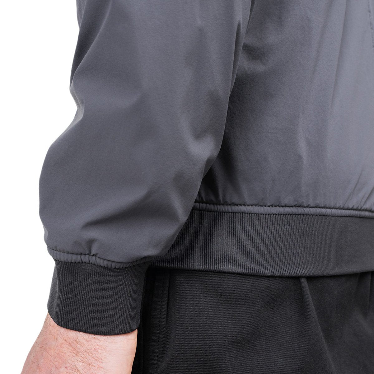 Stone Island Skin Touch Nylon-TC Jacket (Dunkelgrau) - Allike Store