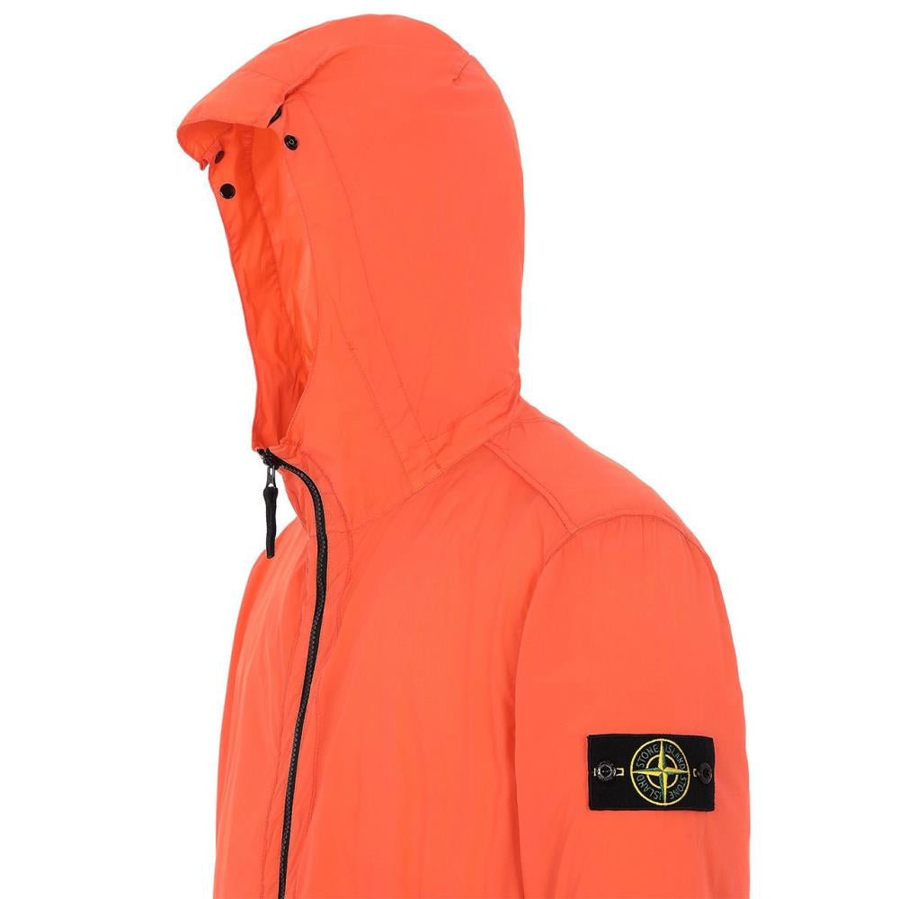 Stone Island Skin Touch Nylon-TC Packable Jacket (Orange) - Allike Store