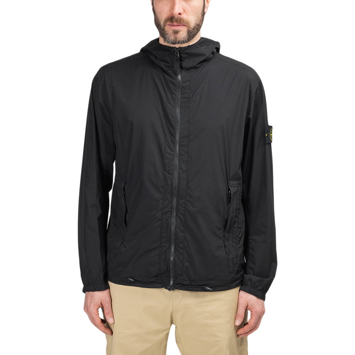 Stone Island Skin Touch Nylon TC Packable Jacket Schwarz 721543831.V0029 Allike Store