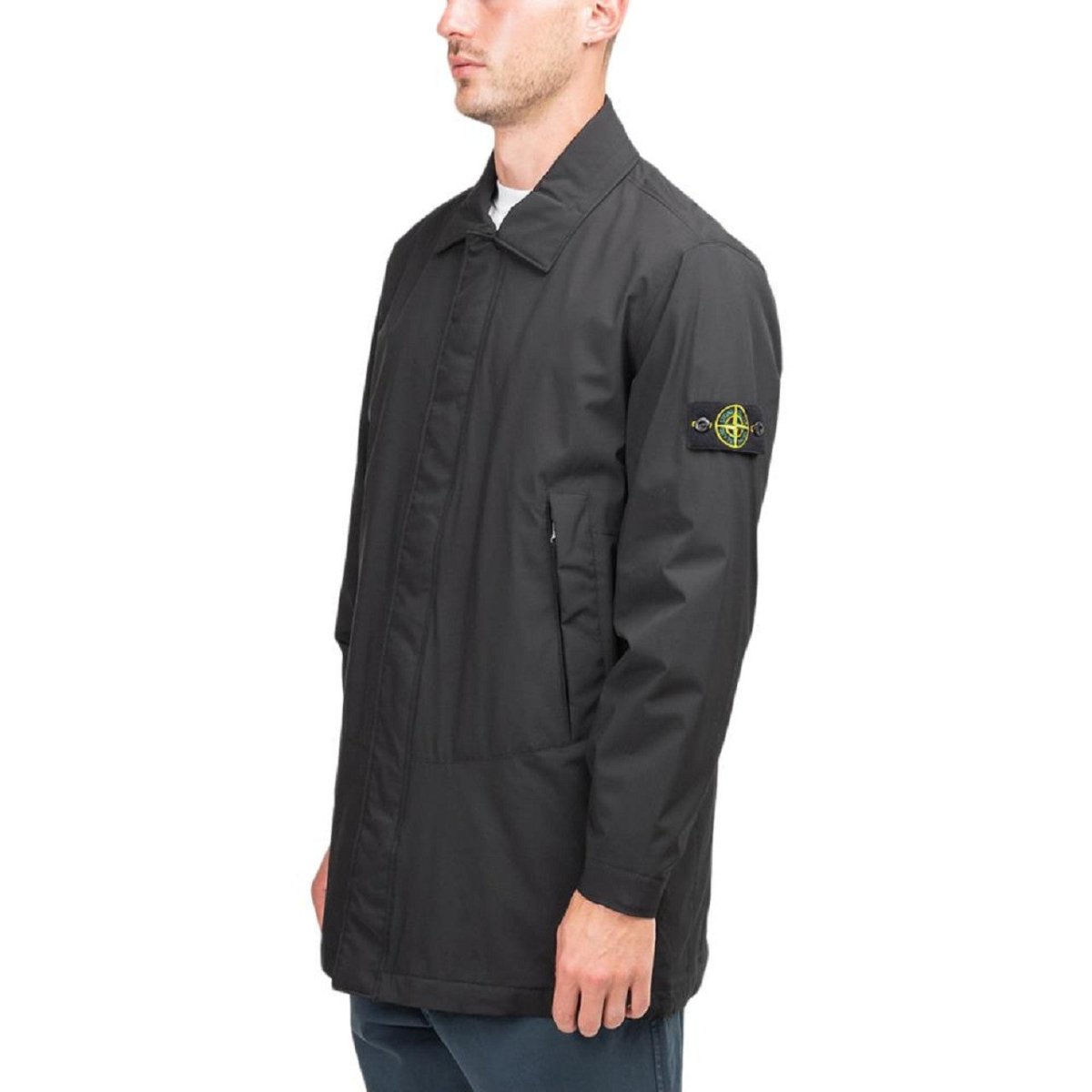 Stone Island Soft Shell-R Primaloft Jacket (Schwarz) - Allike Store