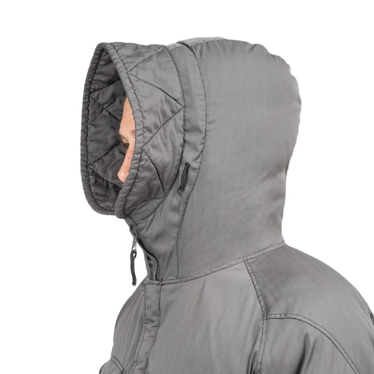 Stone Island Strech Wool Nylon-TC Down Jacket 'Ghost Piece' (Grau) - Allike Store