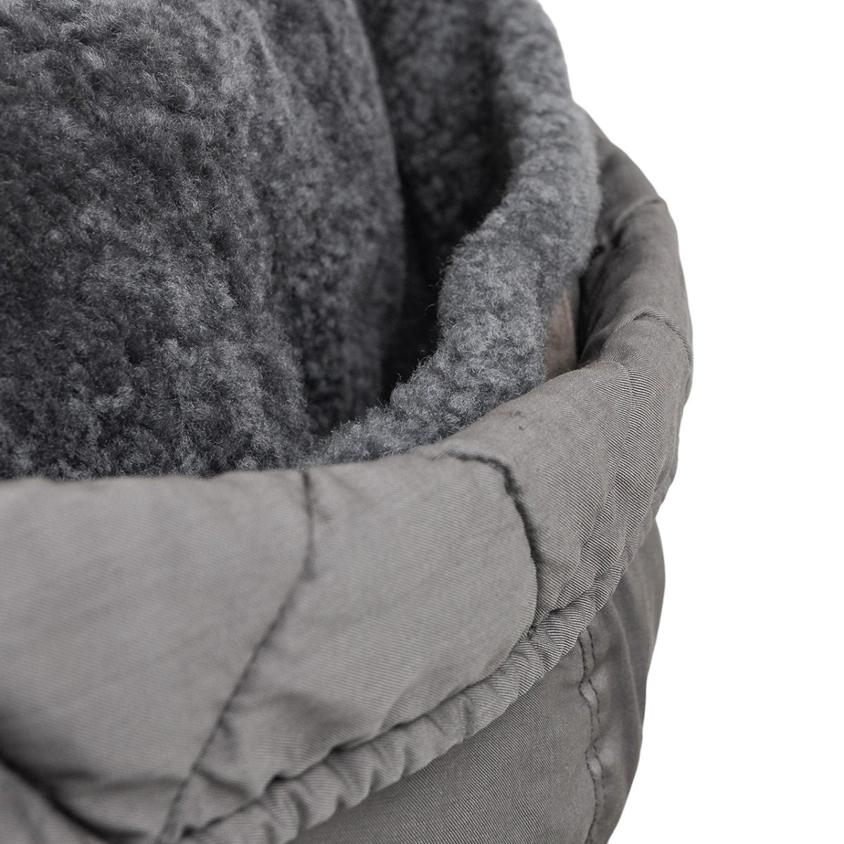 Stone Island Strech Wool Nylon-TC Down Jacket 'Ghost Piece' (Grau) - Allike Store