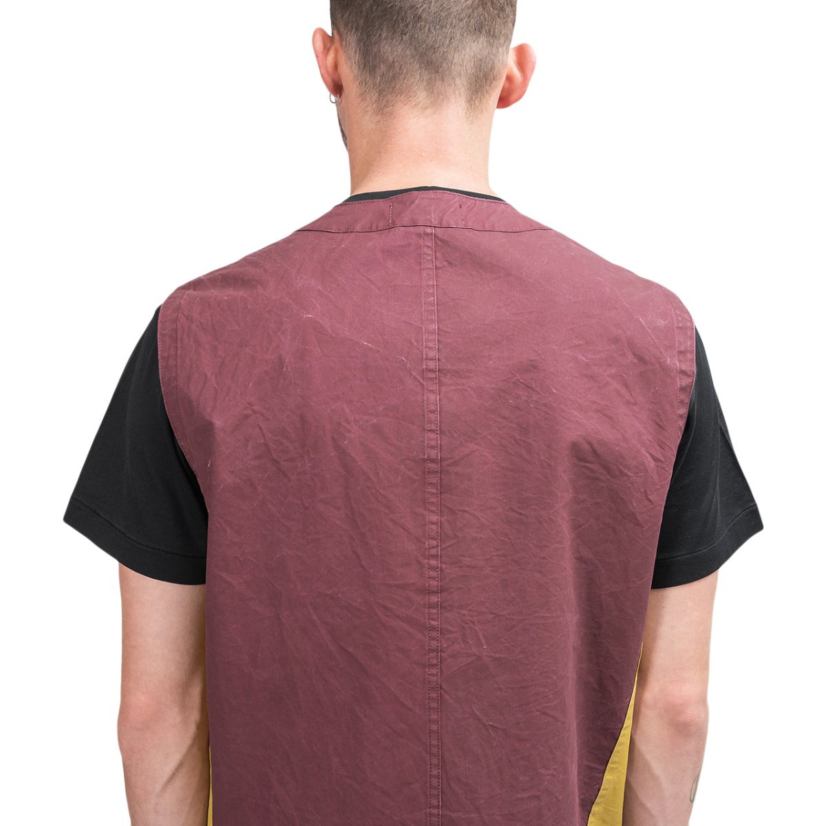 Stone Island Tela Placcata Bicolore Vest (Multi) - Allike Store