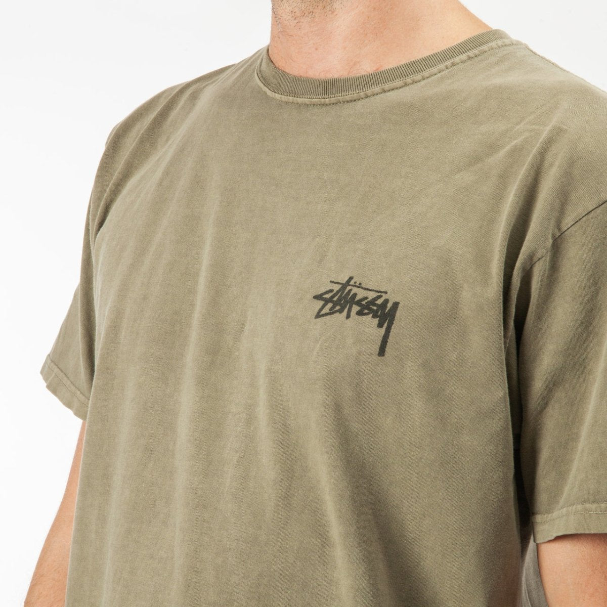 Stüssy 8 Ball Dyed Tee (Olive) - Allike Store