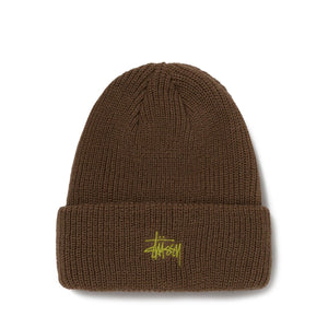 Stüssy Basic Cuff Beanie (Braun) - Allike Store