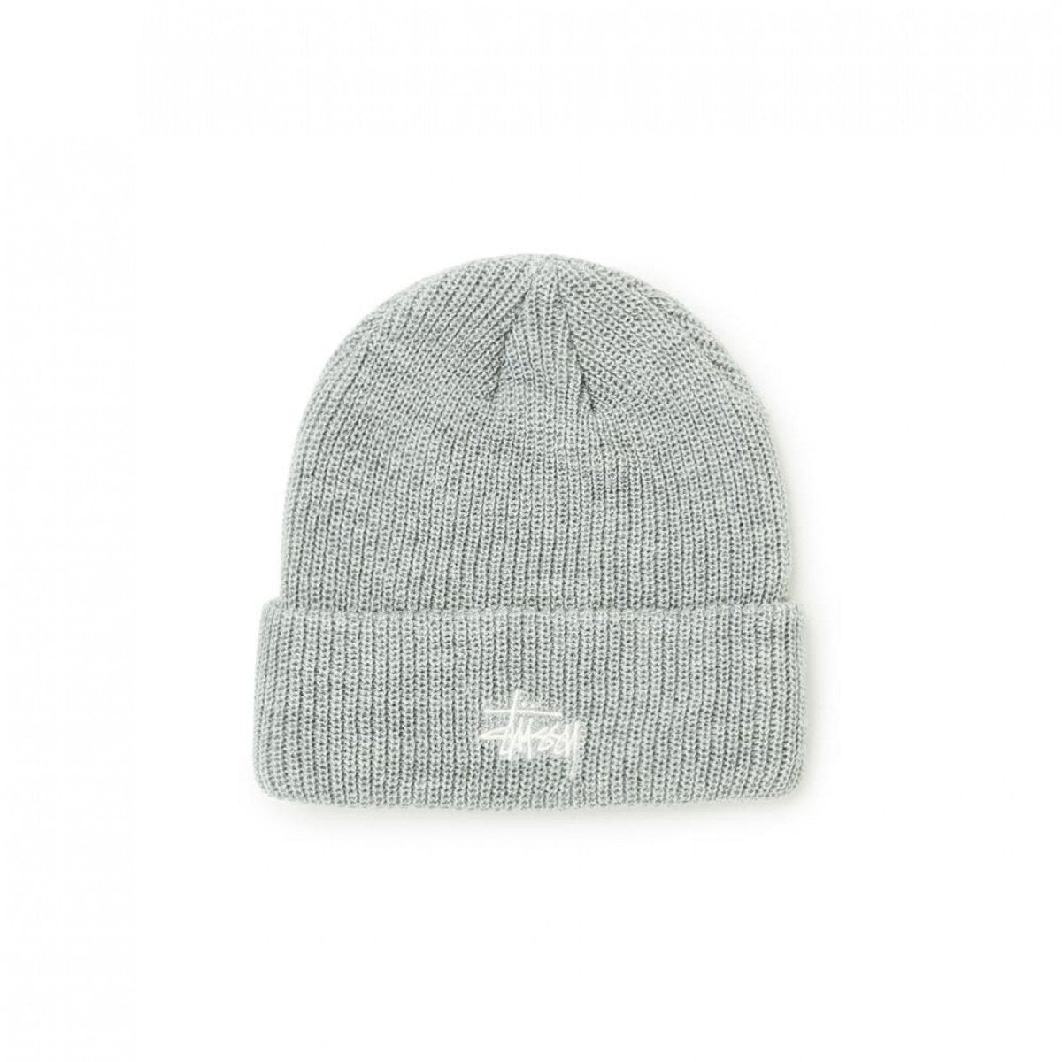 Stüssy Basic Cuff Beanie (Grau) - Allike Store
