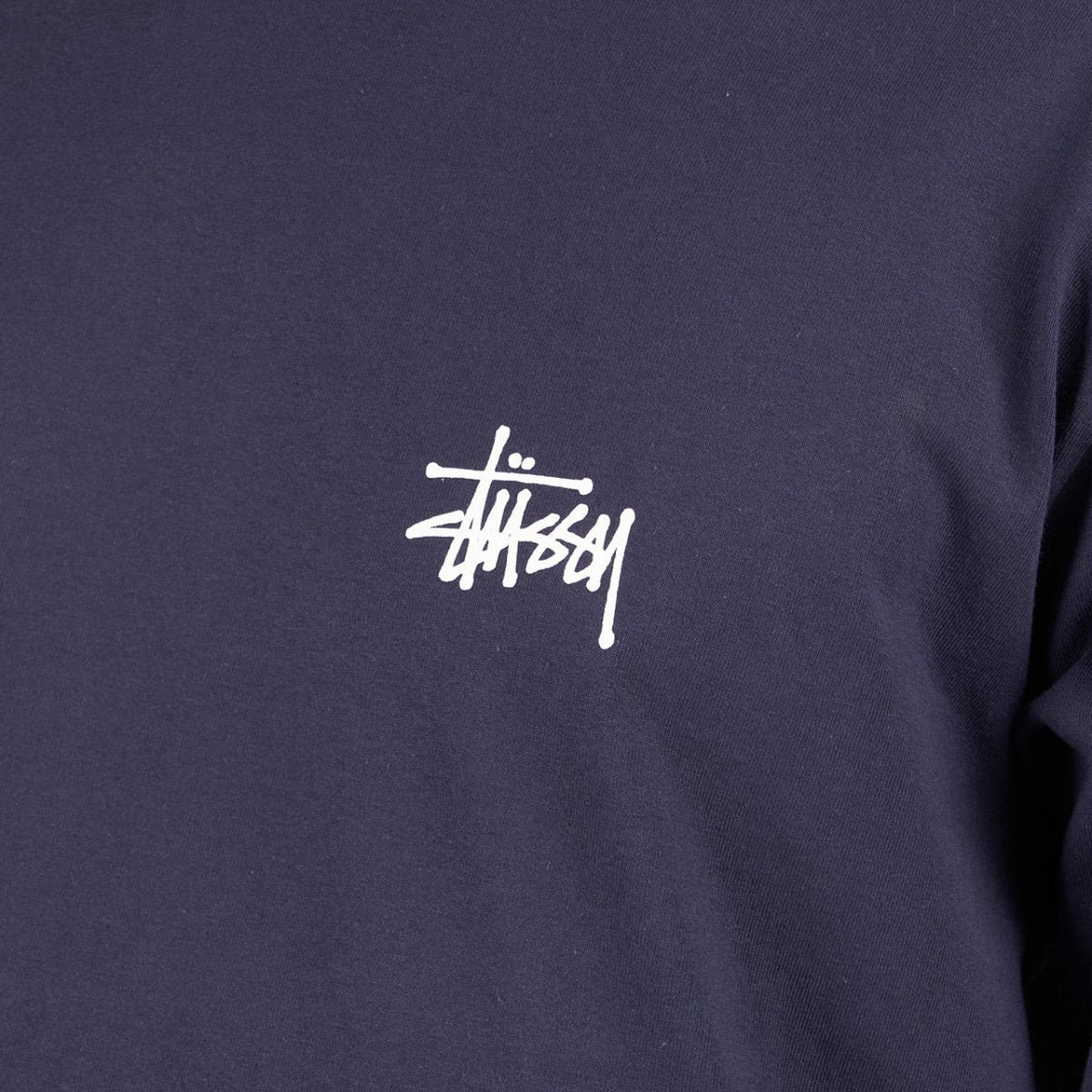 Stüssy Basic Longsleeve (Navy) - Allike Store