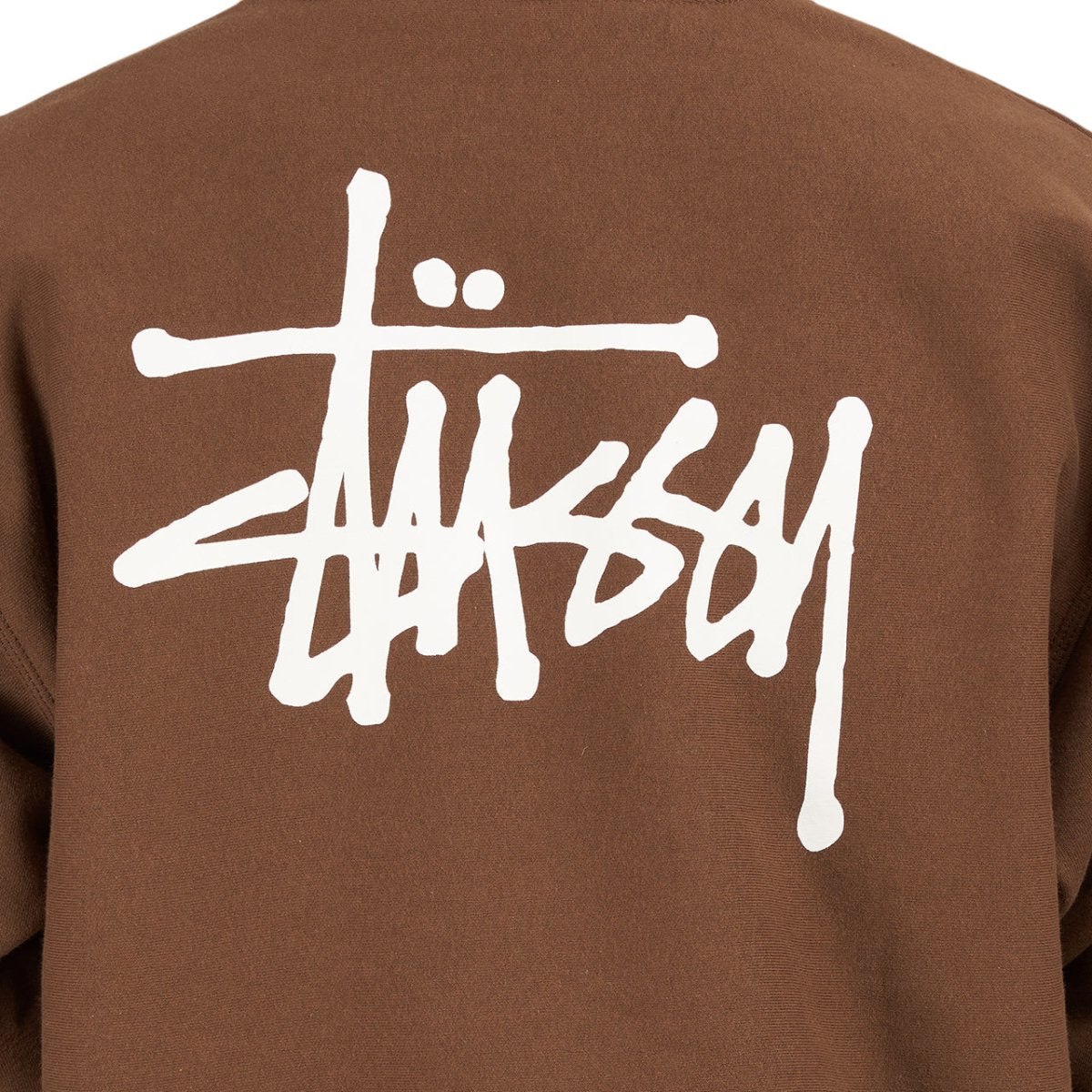 Stüssy Basic Stüssy Crew (Braun) - Allike Store