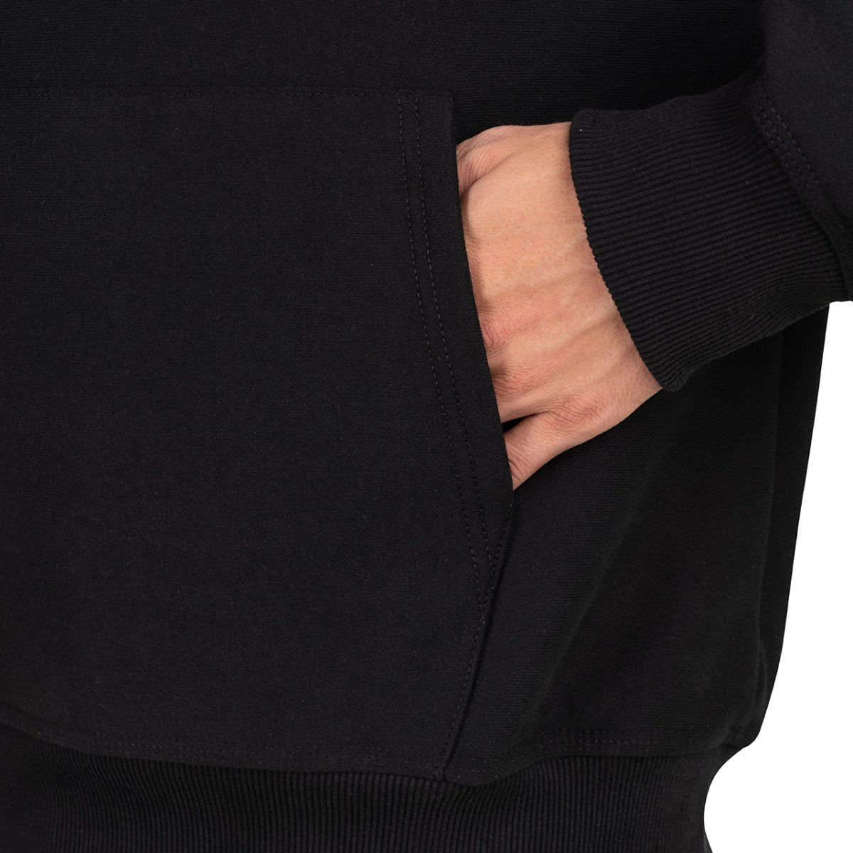 Stüssy Basic Stüssy Hood (Schwarz) - Allike Store