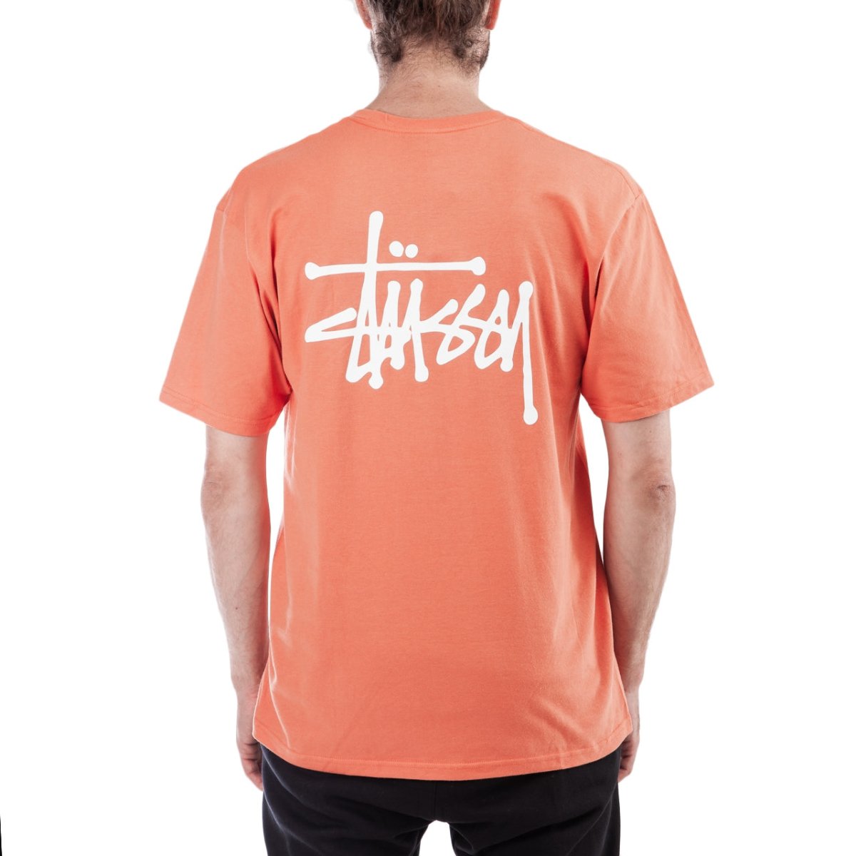 Stüssy Basic Stüssy Tee (Orange) - Allike Store