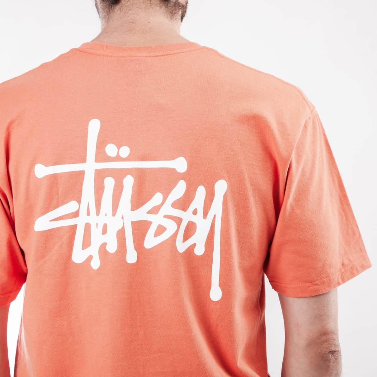 Stüssy Basic Stüssy Tee (Orange) - Allike Store