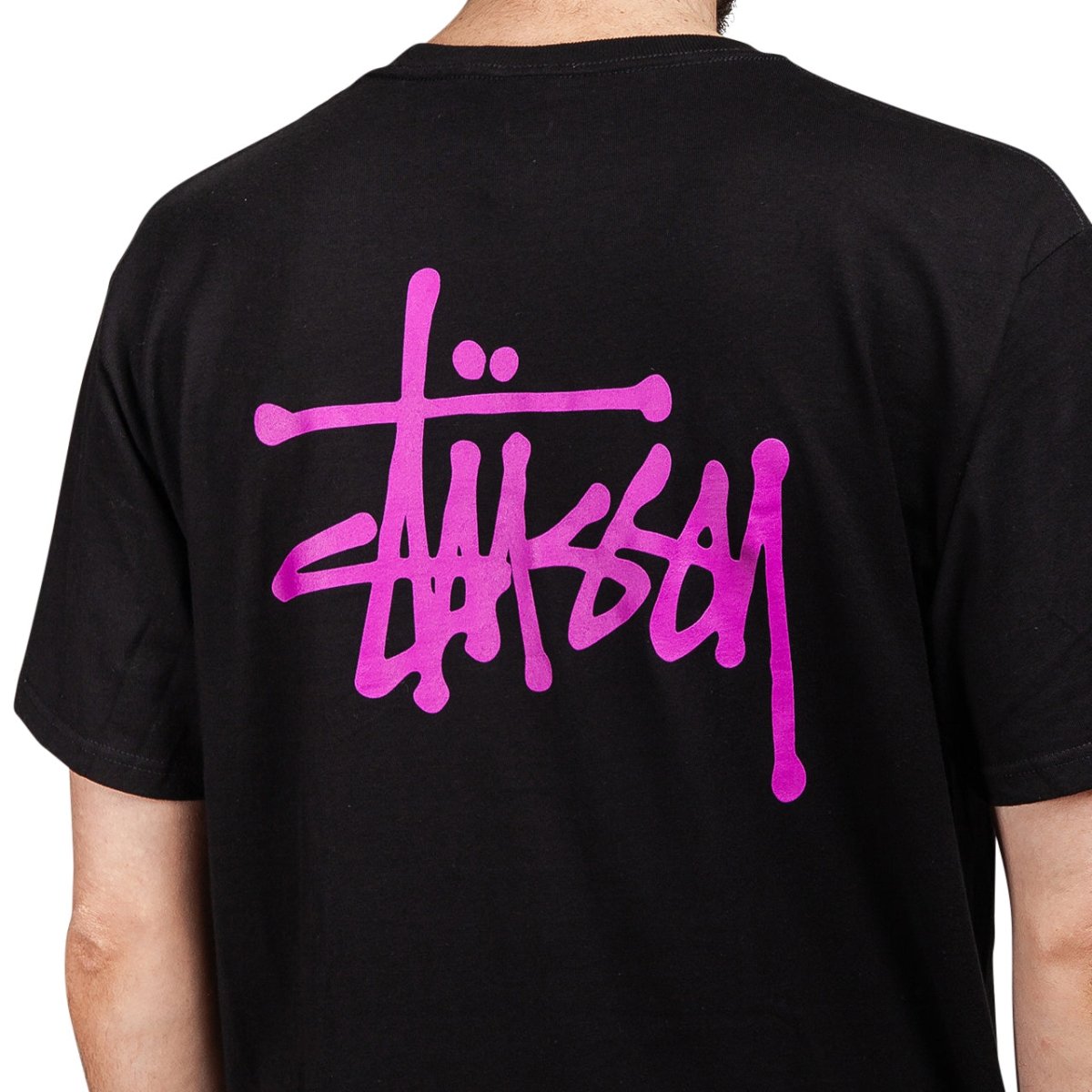 Stüssy Basic Stüssy Tee (Schwarz) - Allike Store