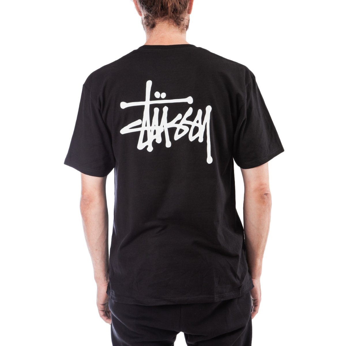Stüssy Basic Stüssy Tee (Schwarz) - Allike Store