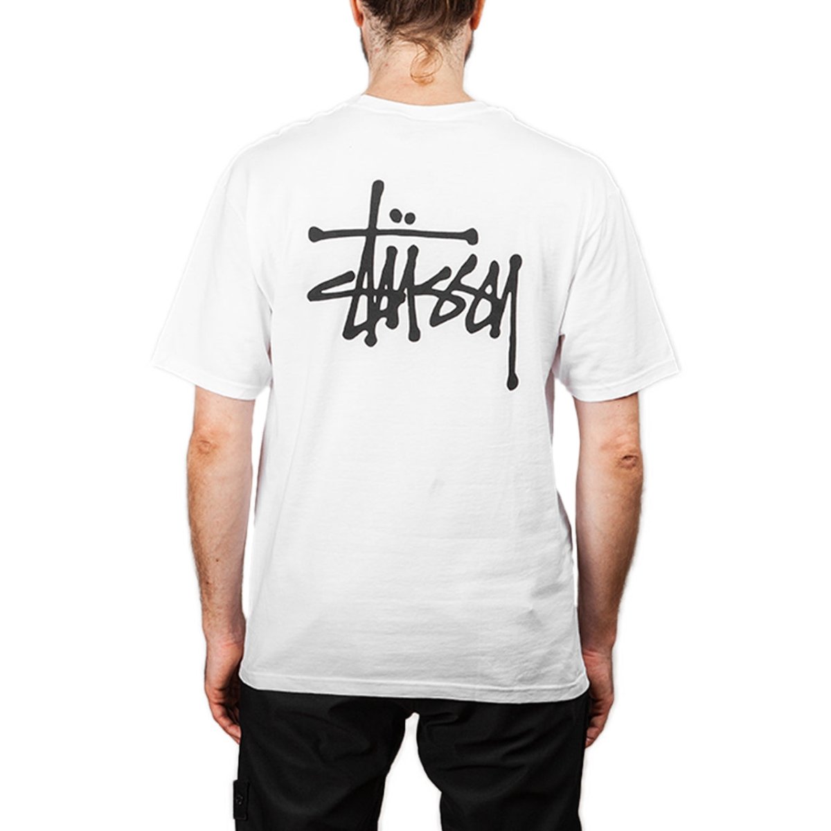 Stüssy Basic Stüssy Tee (Weiß) - Allike Store