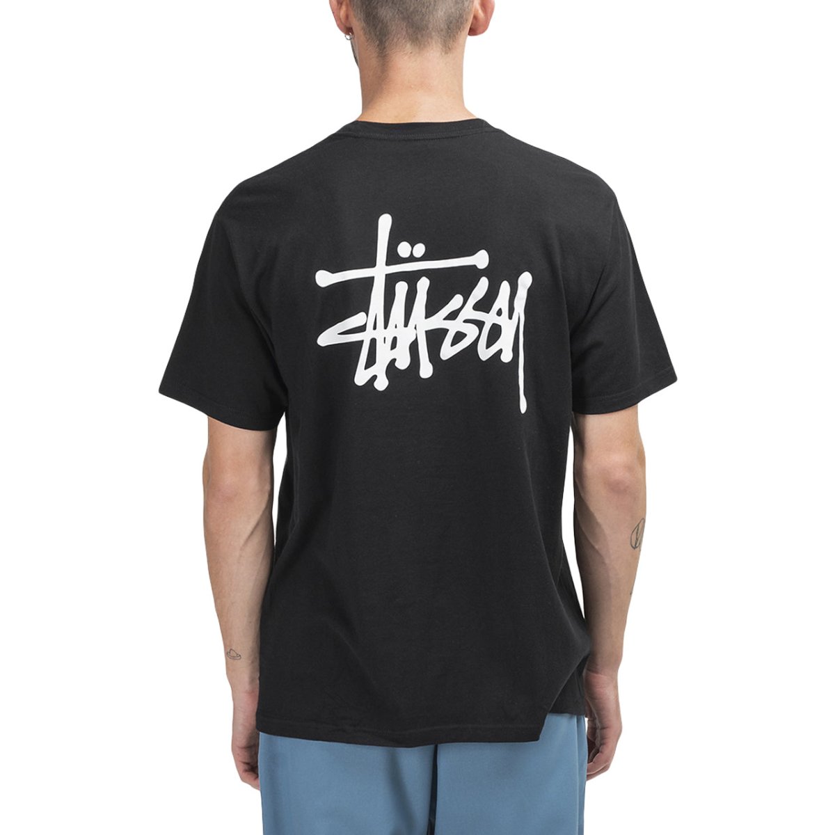 Stüssy Basic Tee (Schwarz) - Allike Store