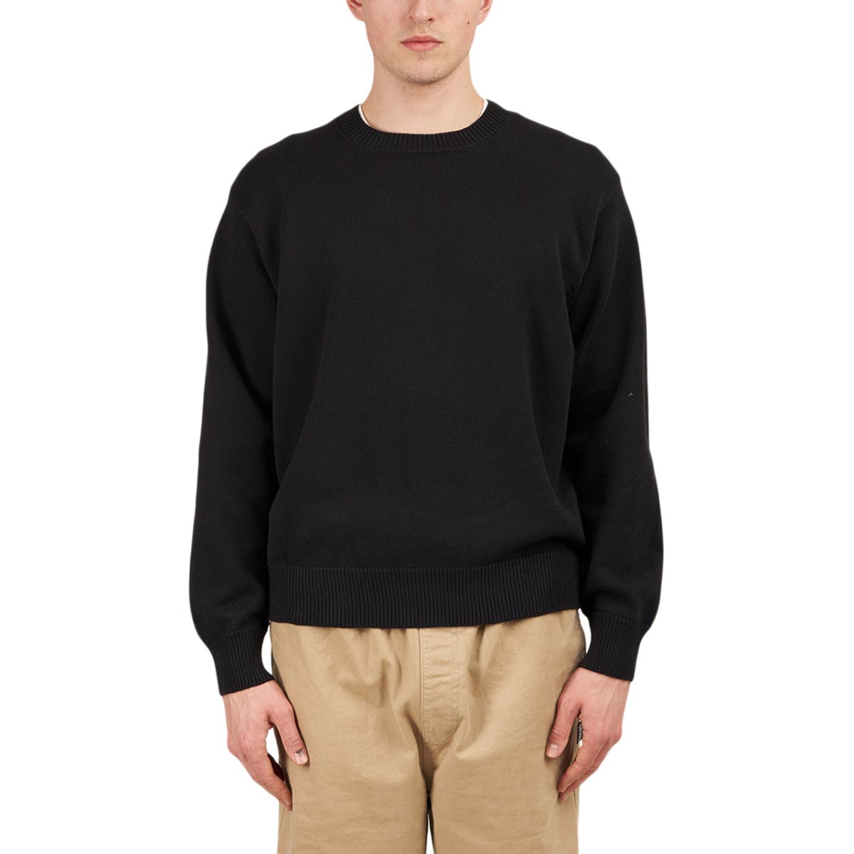 Stüssy Bent Crown Sweater (Black)