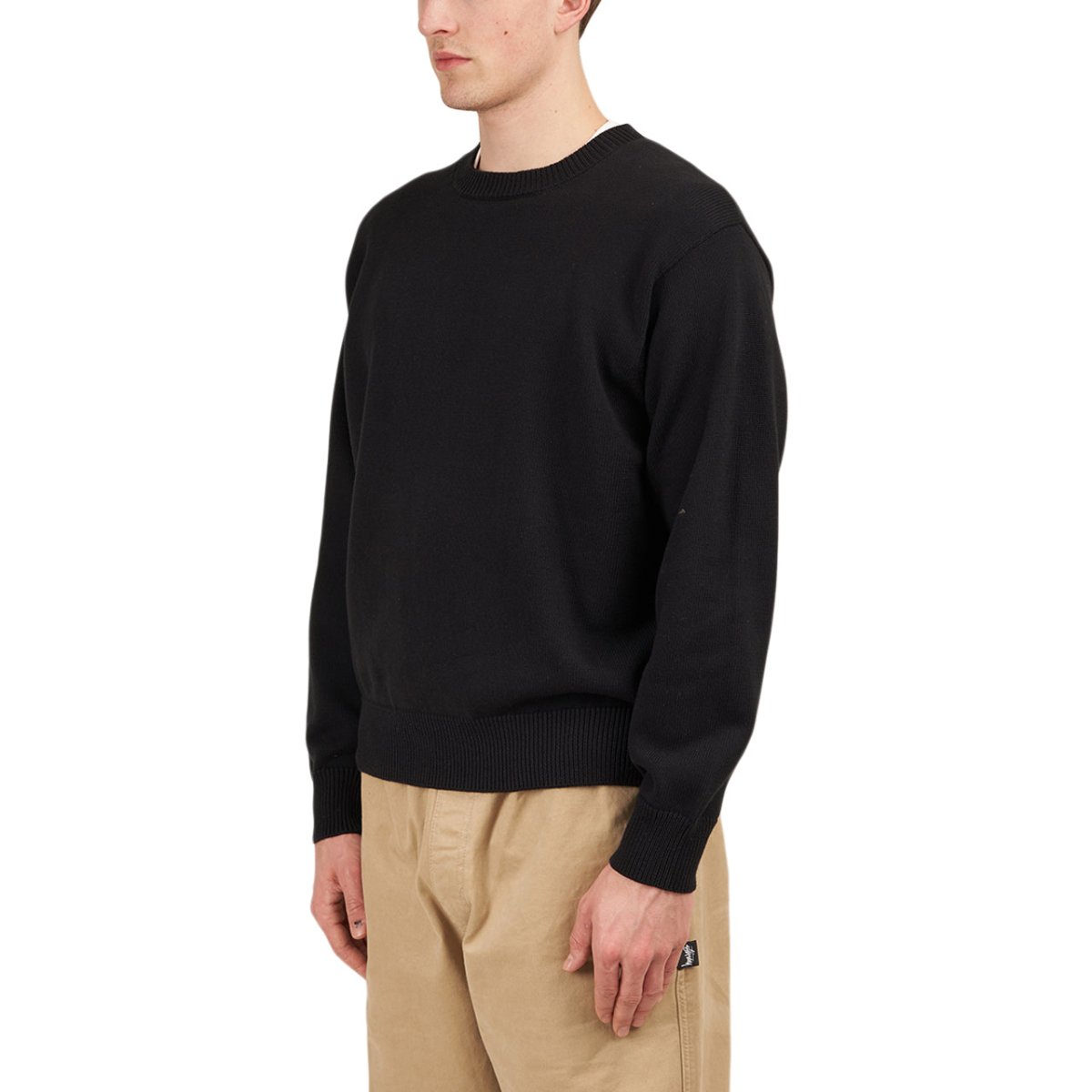 Stüssy Bent Crown Sweater (Schwarz) - Allike Store