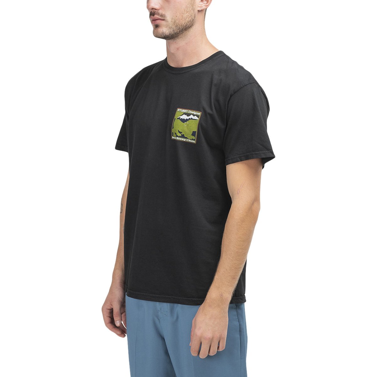 Stüssy Break Every Chain Tee (Schwarz) - Allike Store