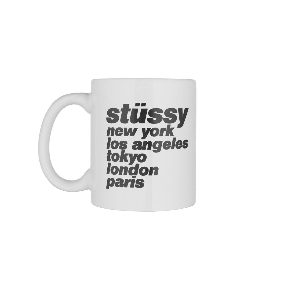 Stüssy City Stack Mug (Weiß) - Allike Store