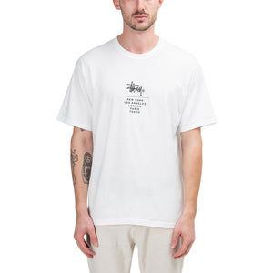 Stüssy City Stack Tee (Weiss) - Allike Store