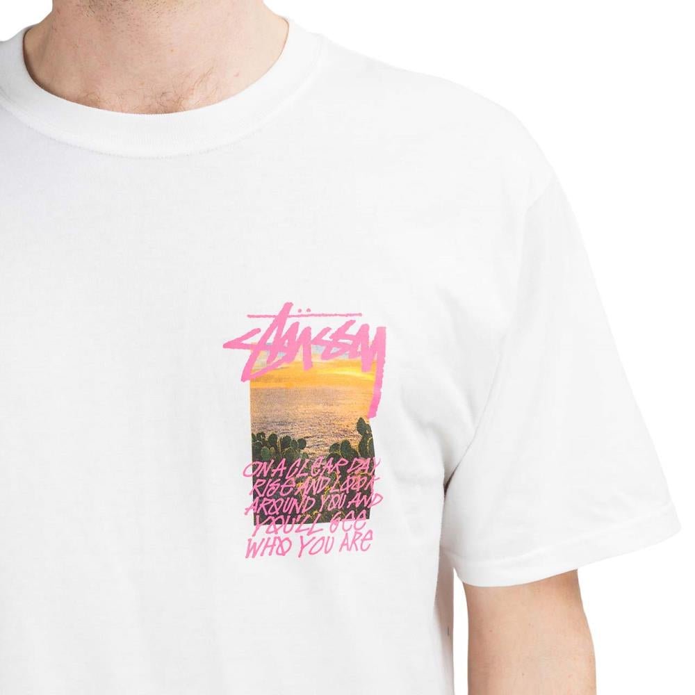 Stüssy Clear Day Tee (Weiß) - Allike Store