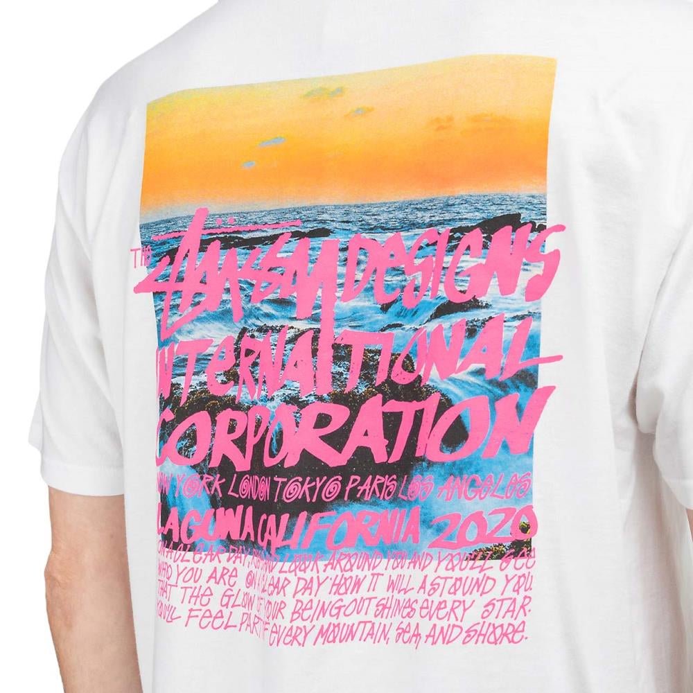 Stüssy Clear Day Tee (Weiß) - Allike Store