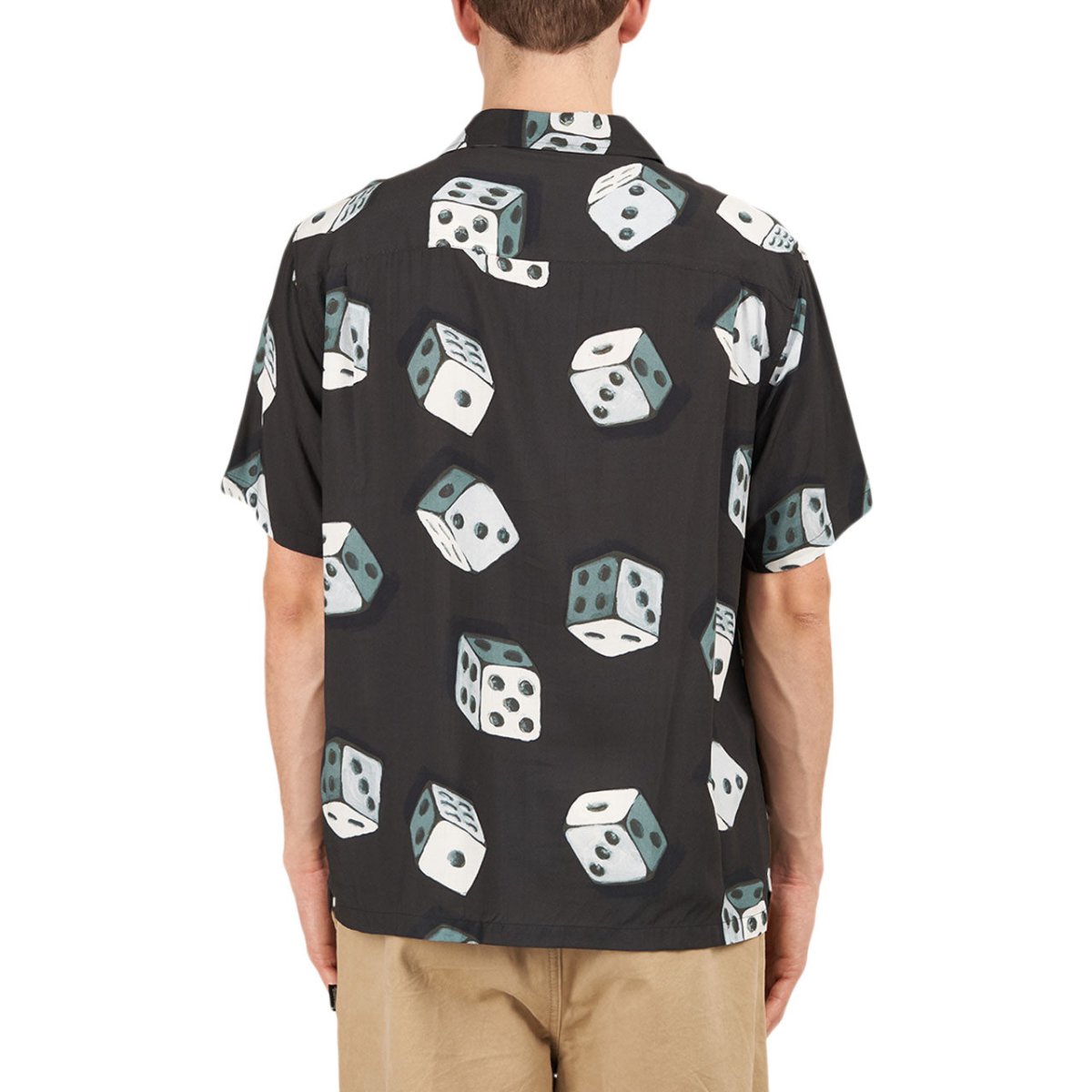 Stüssy Dice Pattern Shirt (Schwarz) - Allike Store