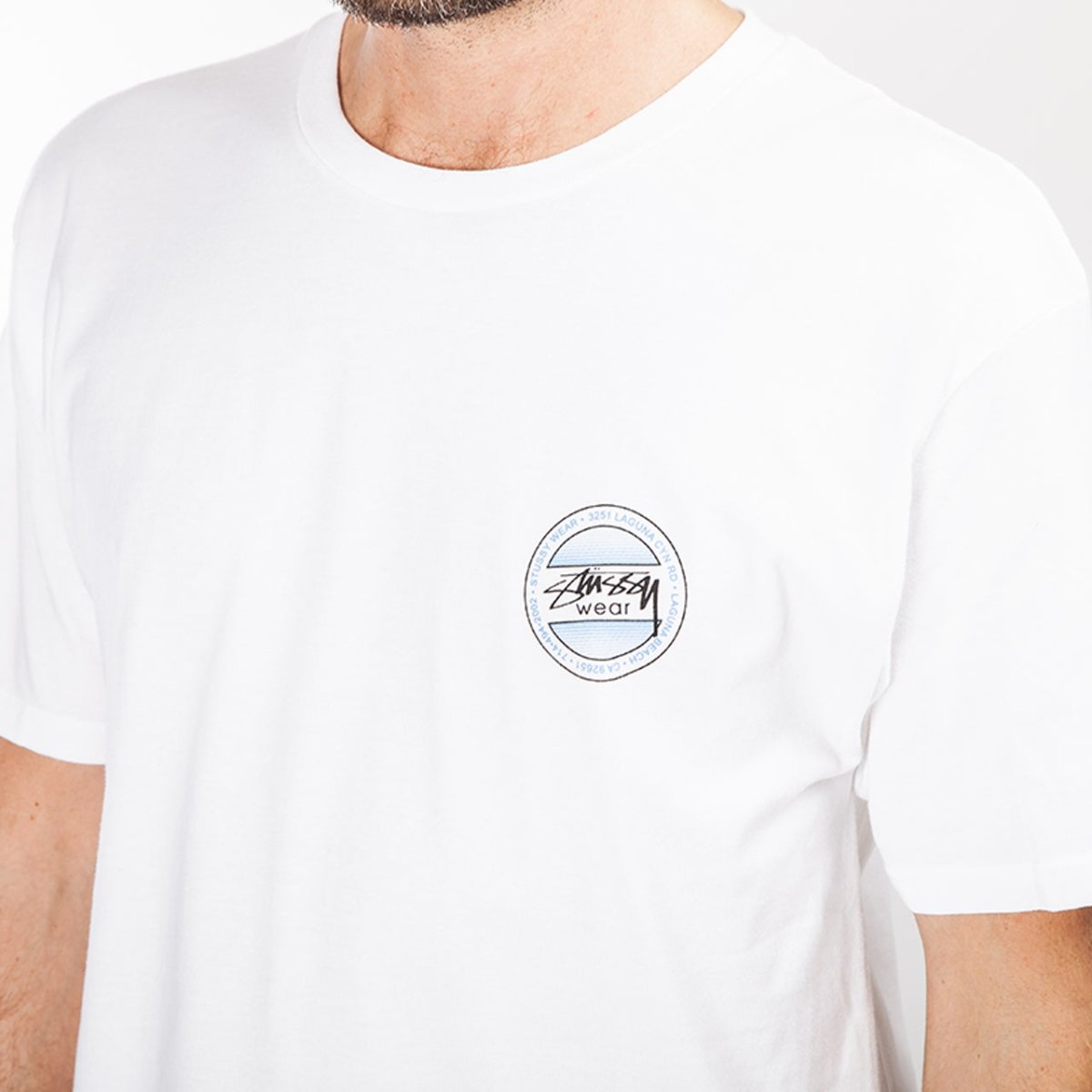 Stüssy Dot Fade Tee (Weiß) - Allike Store