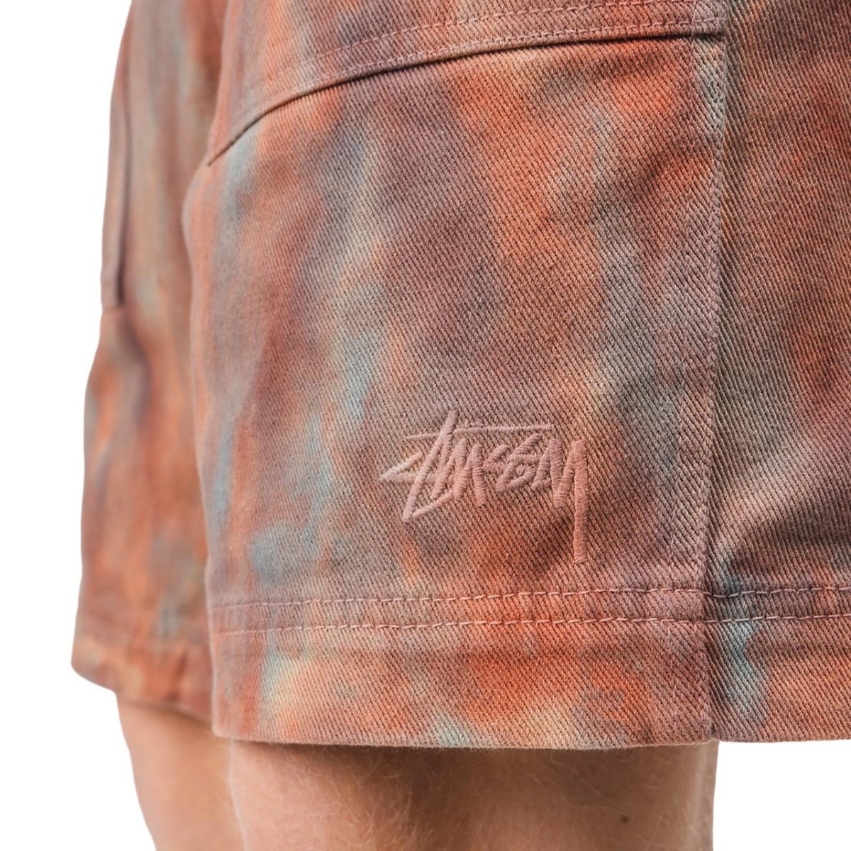Stüssy Dyed Easy Shorts (Rot) - Allike Store
