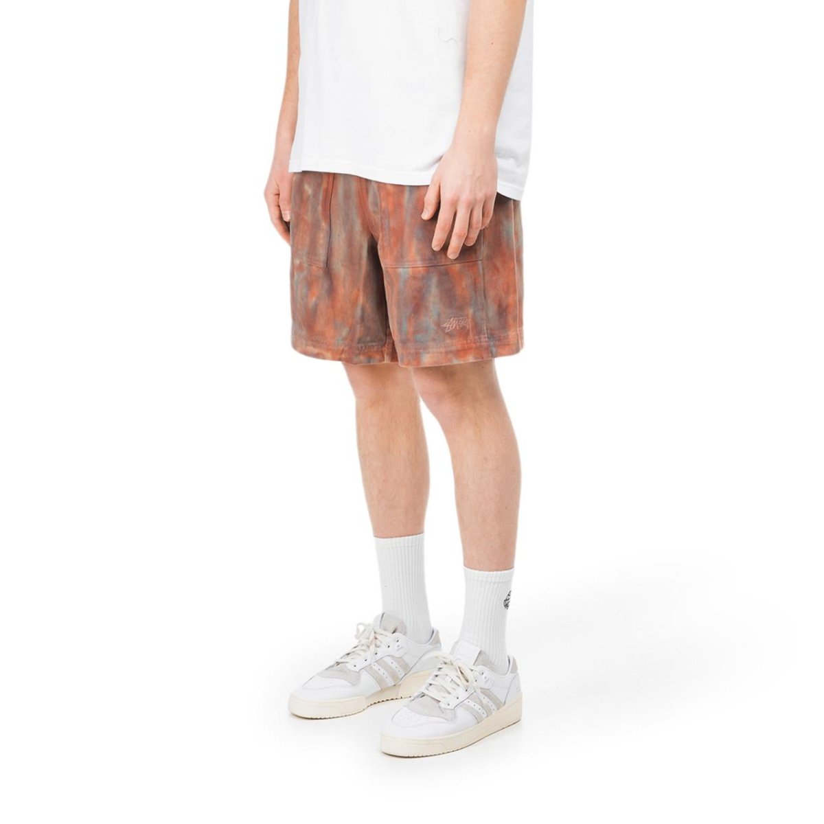 Stüssy Dyed Easy Shorts (Rot) - Allike Store