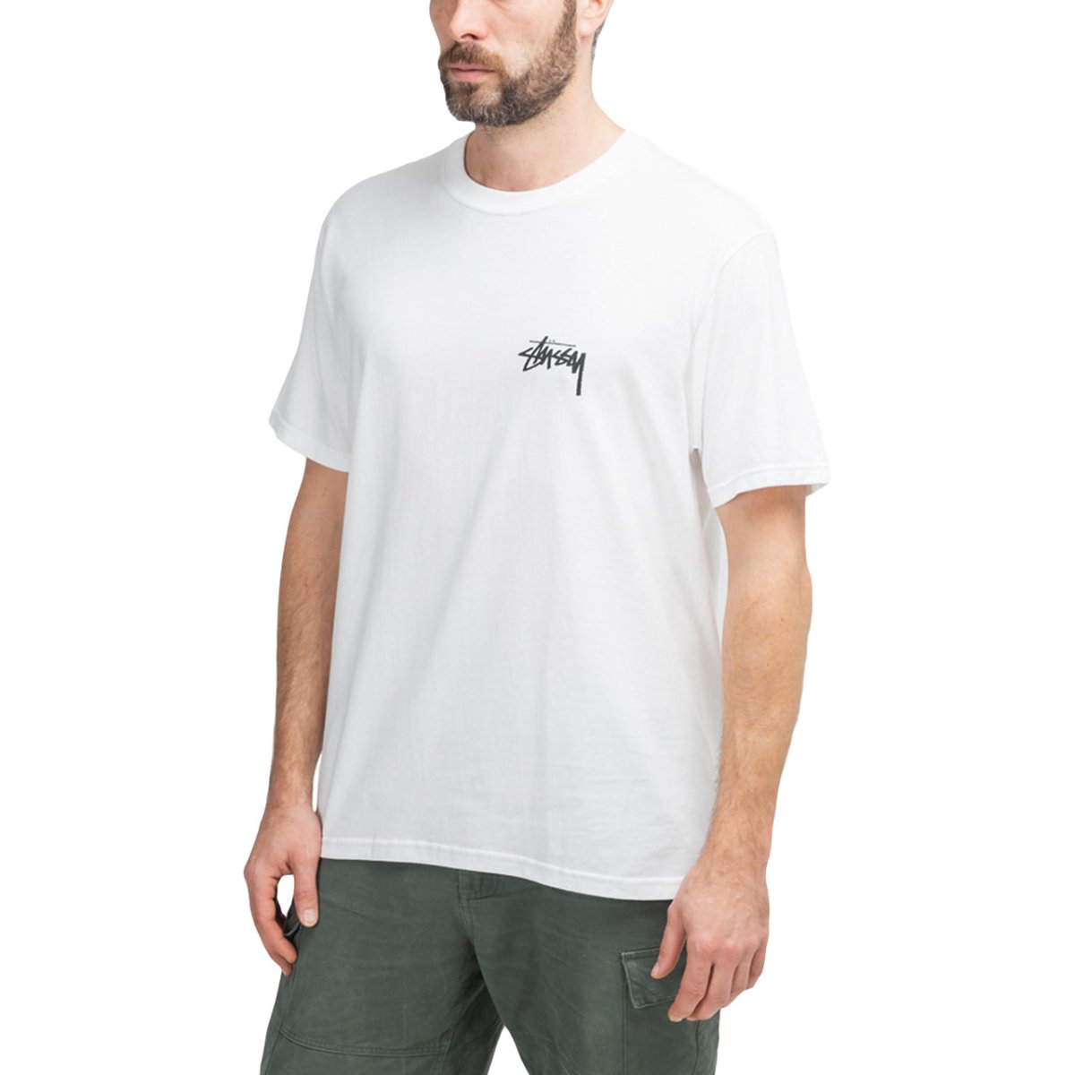 Stüssy Falls Tee (Weiß) - Allike Store