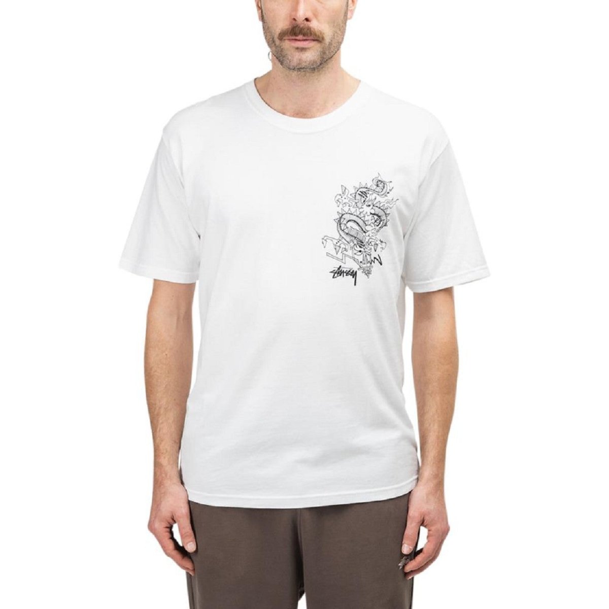 Stüssy Funky Tribe T-Shirt (Weiß) - Allike Store