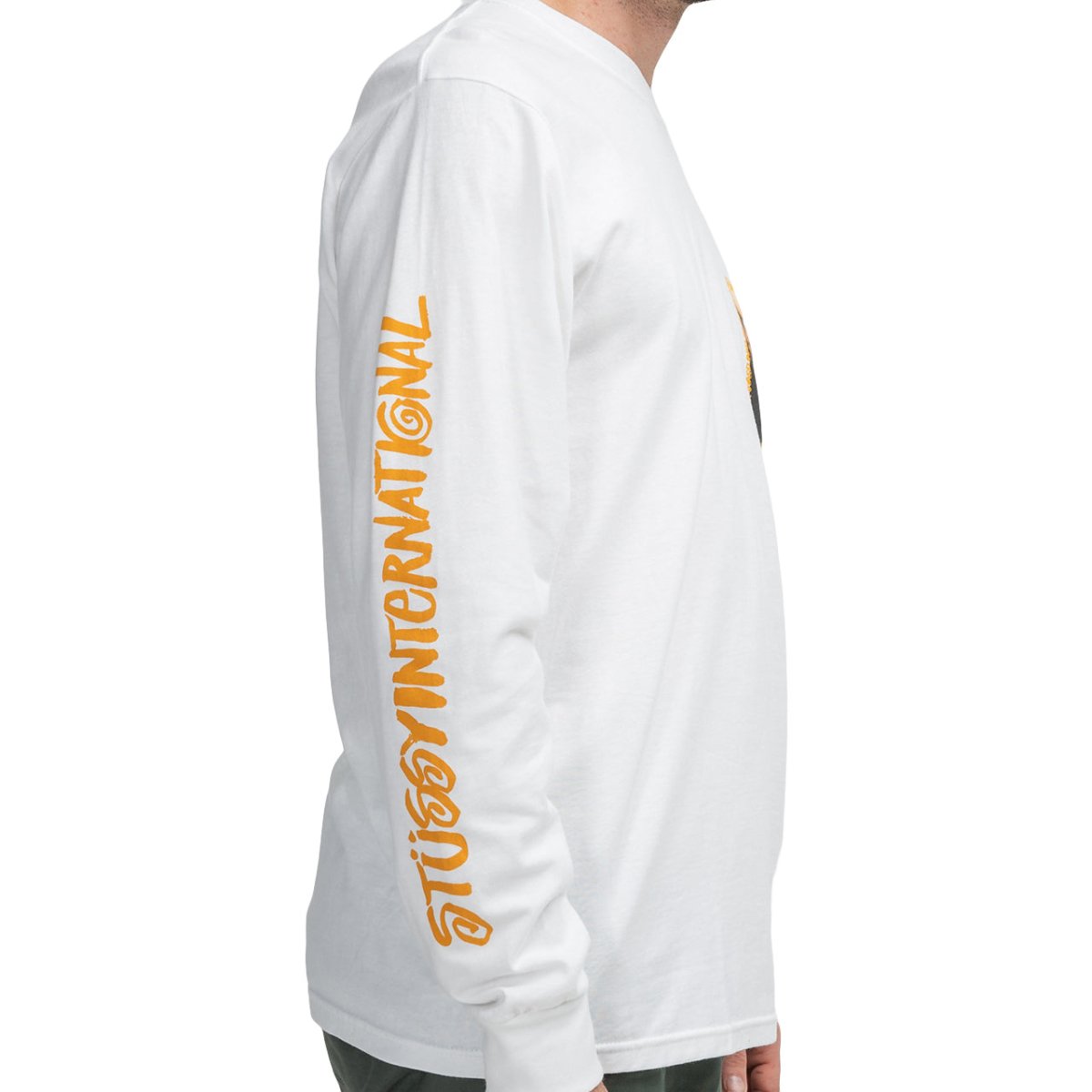 Stüssy Great Outdoor Longsleeve (Weiß) - Allike Store