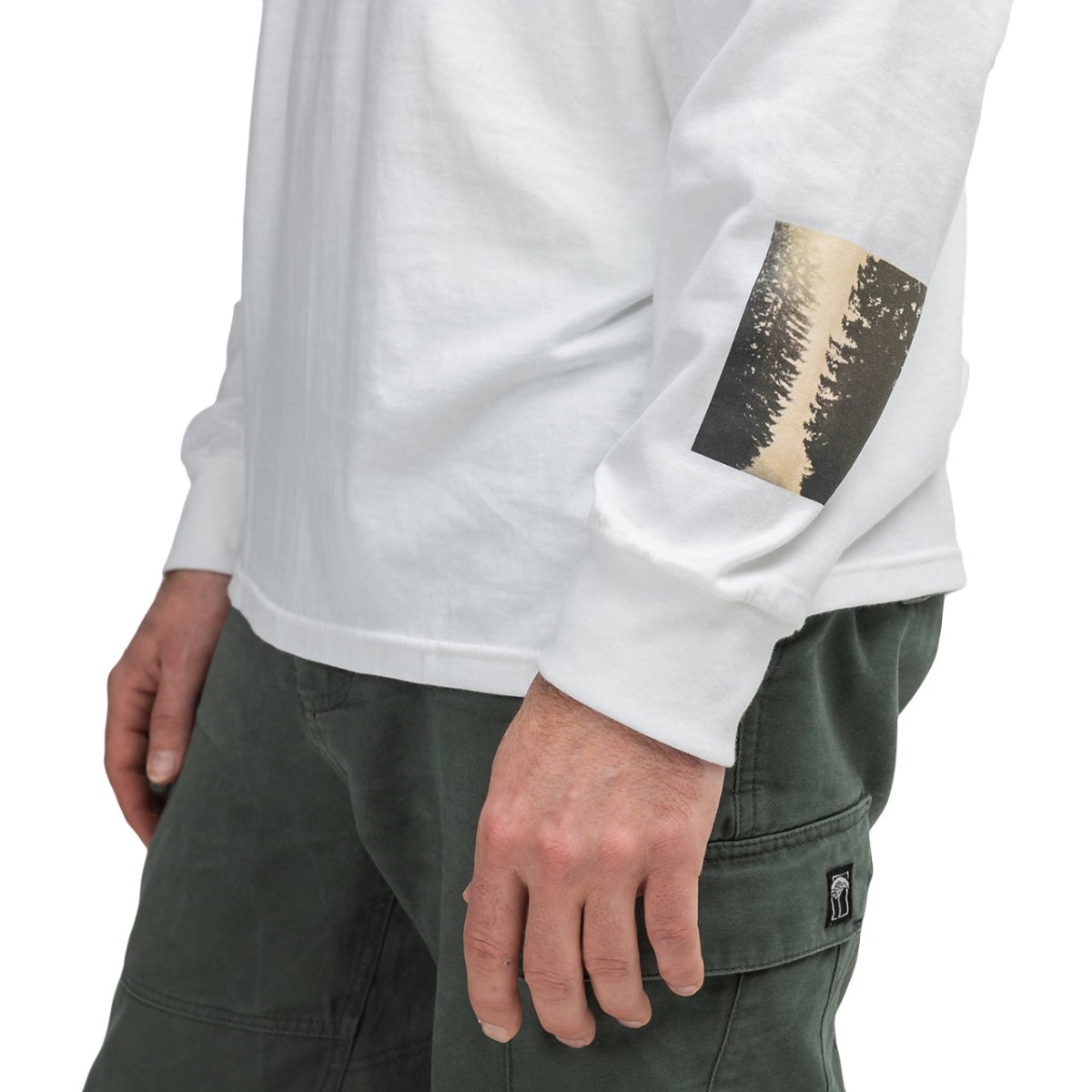 Stüssy Great Outdoor Longsleeve (Weiß) - Allike Store
