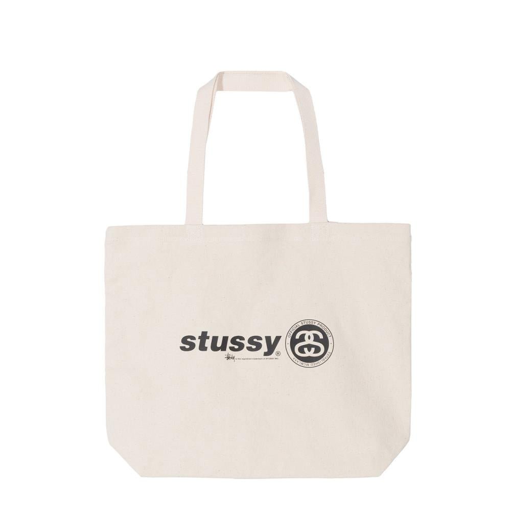 Stüssy Italic Link Tote Bag (Beige) - Allike Store