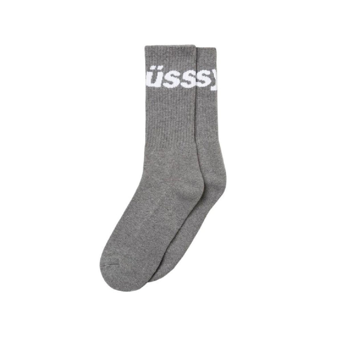 Stüssy Jacquard Logo Socks (Grau) - Allike Store