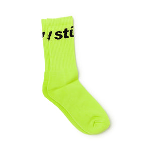 Stüssy Jacquard Logo Socks (Grün) - Allike Store