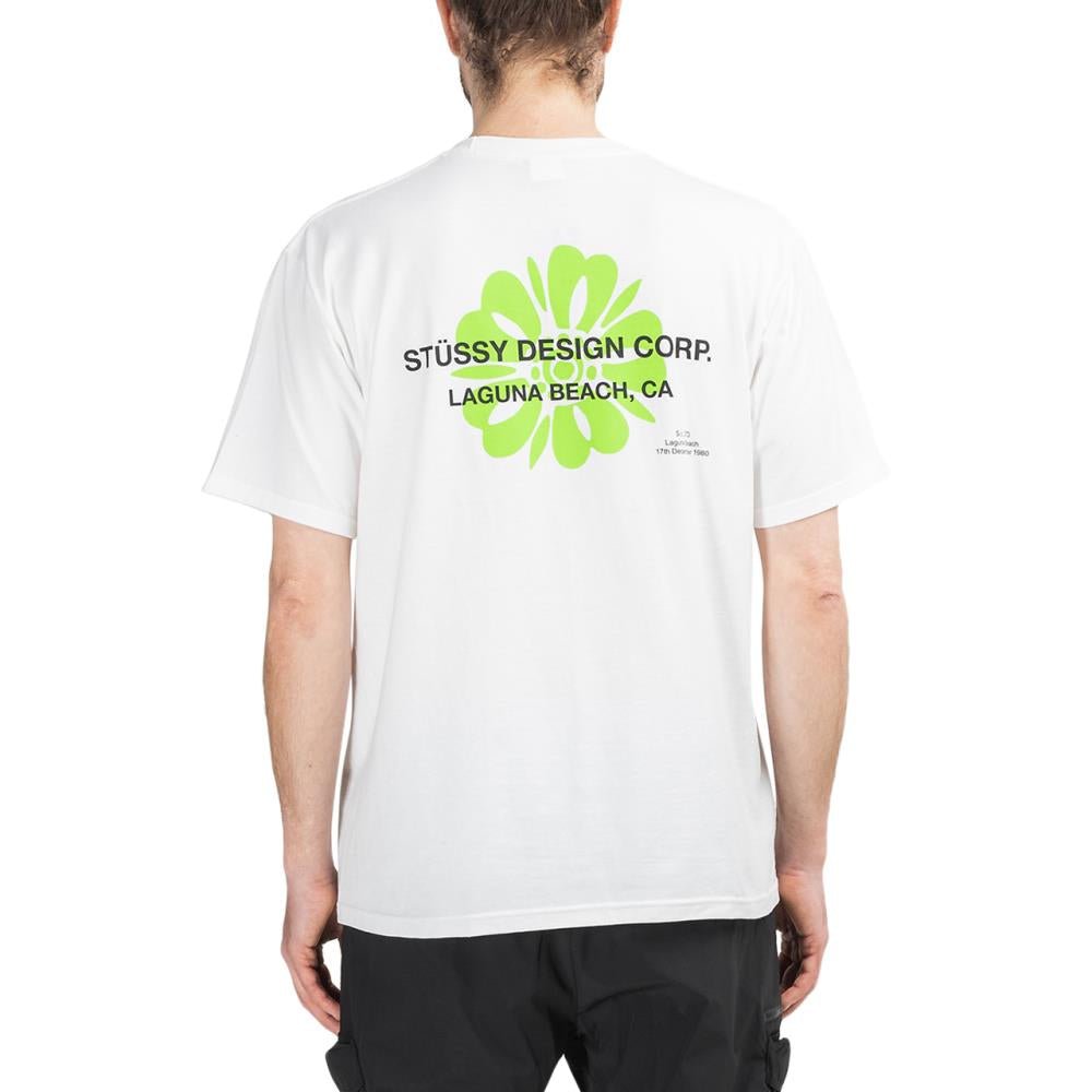 Stüssy Laguna Flower Tee (Weiß) - Allike Store