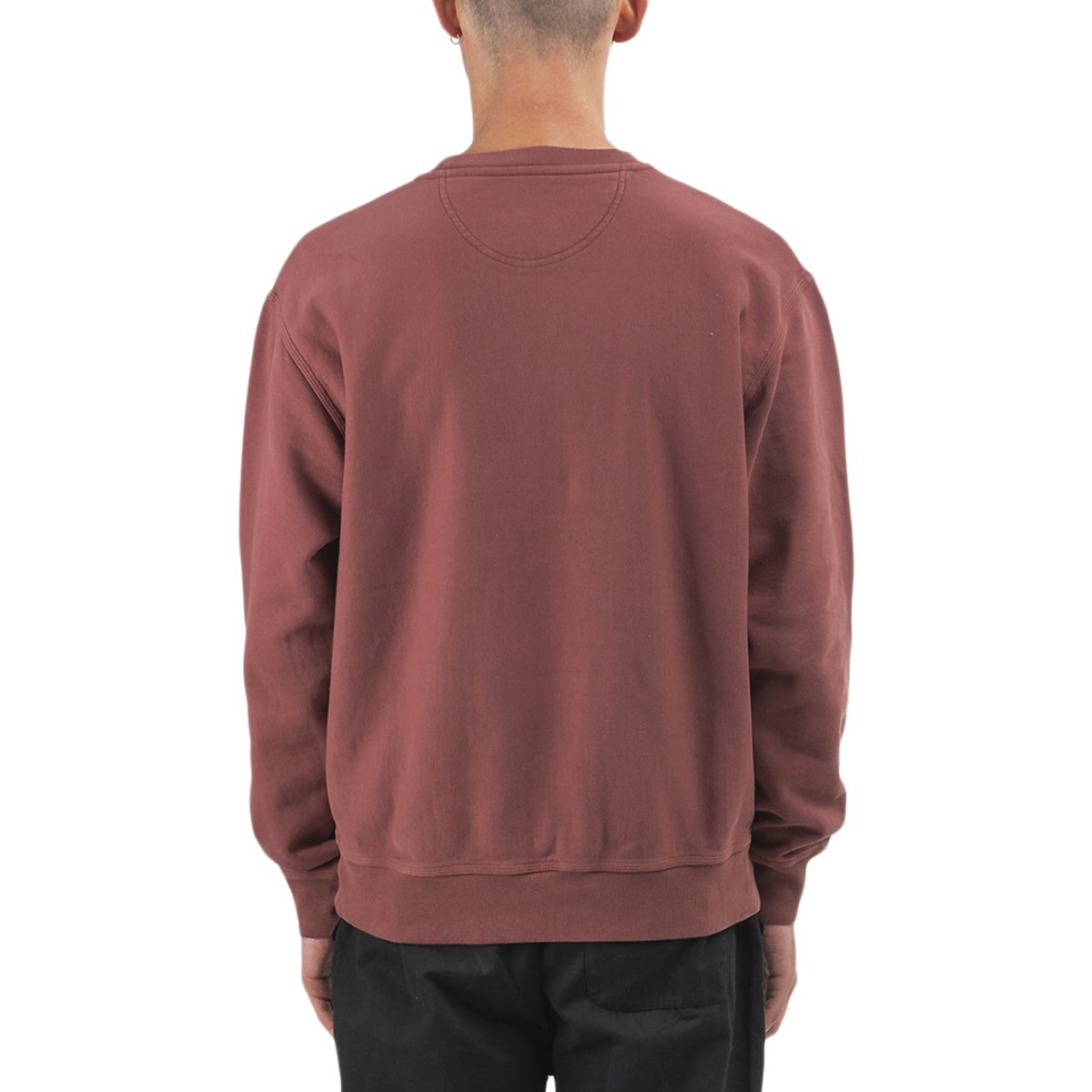 Stüssy Logo Crew (Rostrot) - Allike Store