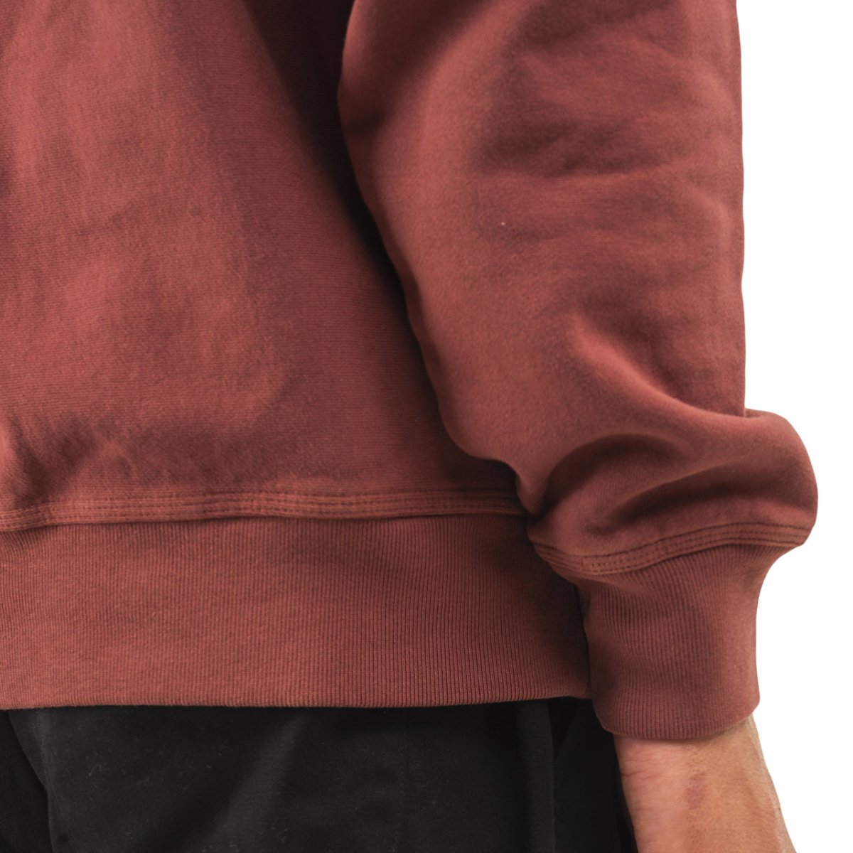 Stüssy Logo Crew (Rostrot) - Allike Store