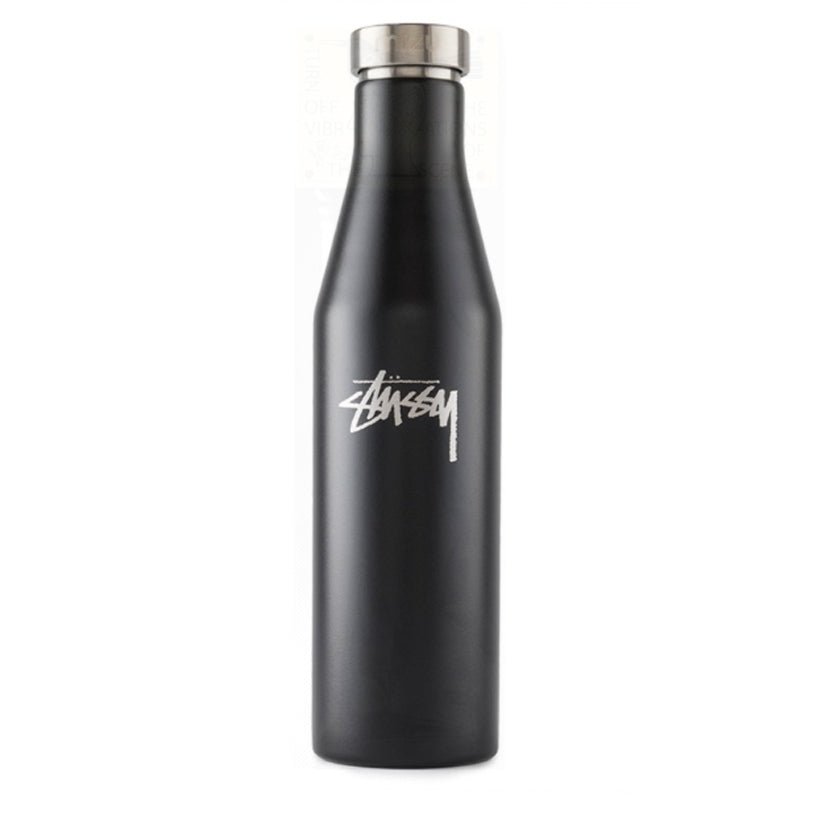 Stüssy Mizu Matte Water Bottle (Schwarz) - Allike Store