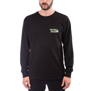 Stüssy One World L/S (Schwarz) - Allike Store