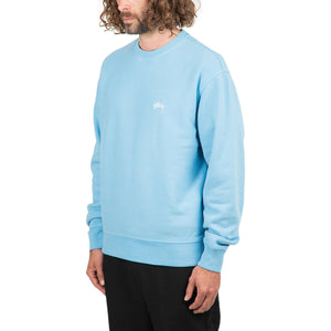 Stüssy Overdyed Stock Logo Crewneck (Blau) - Allike Store