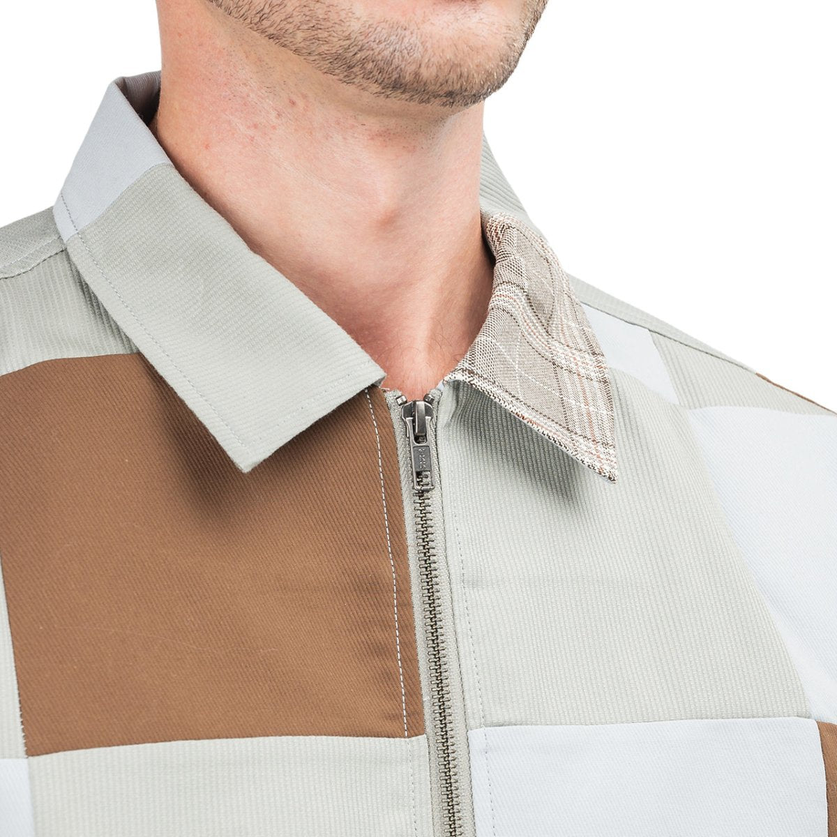 Stüssy Patchwork Zip Jacket (Multi) - Allike Store