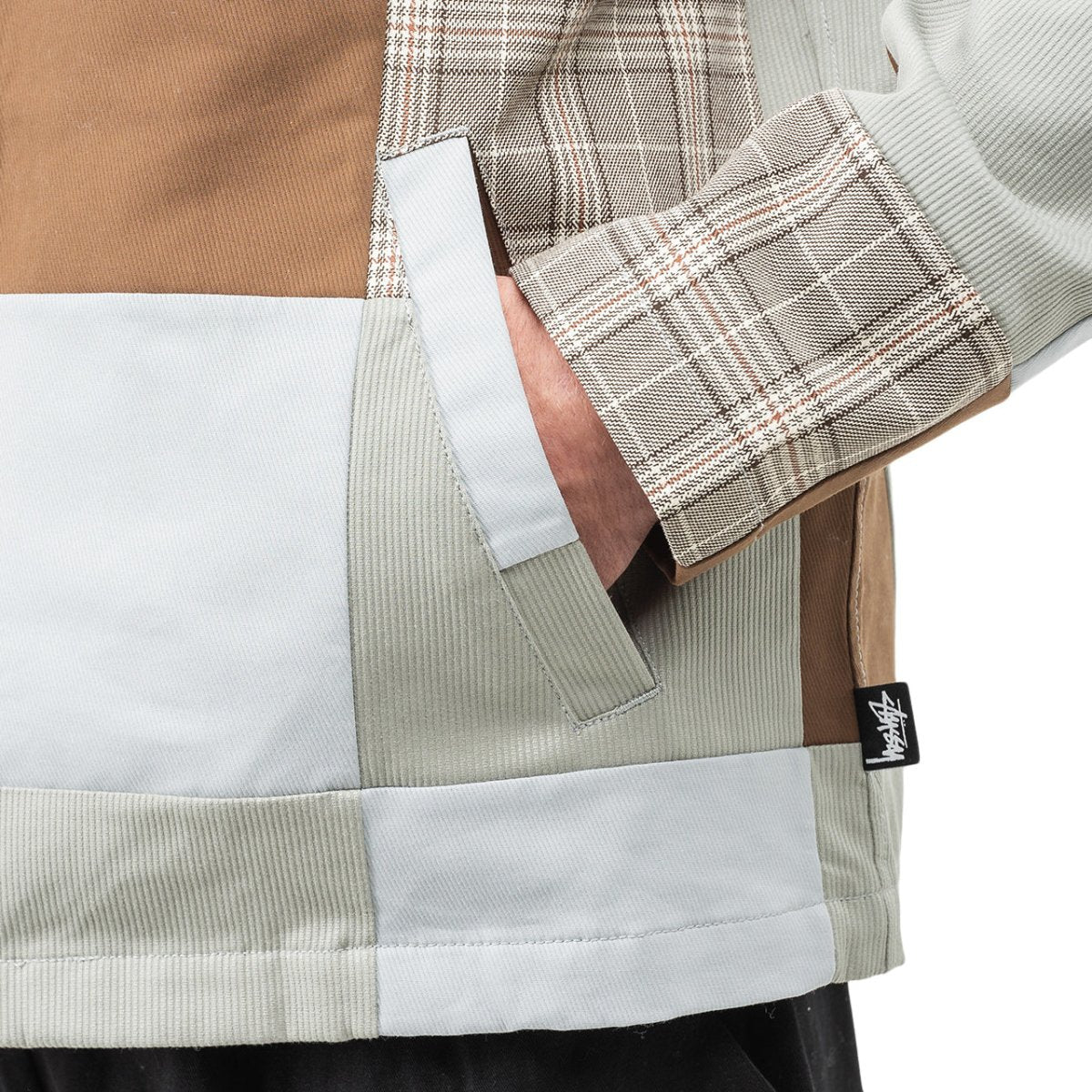Stüssy Patchwork Zip Jacket (Multi) - Allike Store