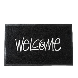 Stüssy PVC ''Welcome'' Mat (Schwarz) - Allike Store