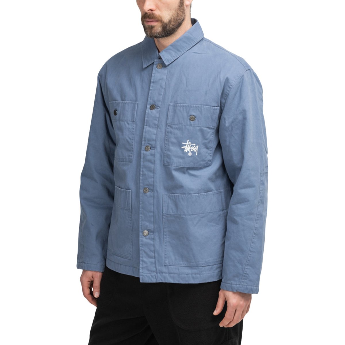 Stüssy Quilted Chore Coat (Blau) - Allike Store